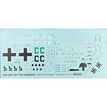 Eduard Models Bf 110G-4 Weekend Edition Aircraft