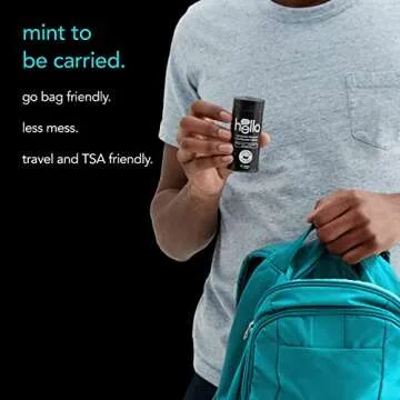 Hello Activated Charcoal Eco-Friendly Toothpaste Tablets 60 Tablets