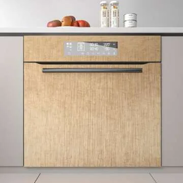 ROSEROSA Self-Adhesive Faux Metal Wallpaper for Home