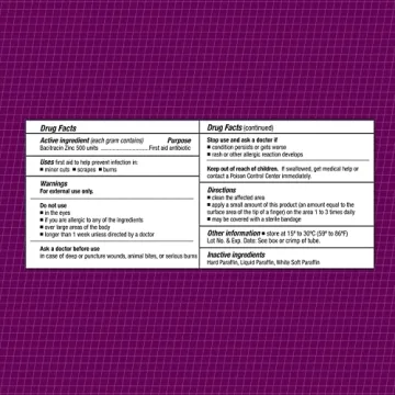 CareAll Bacitracin Antibiotic Cream Perfect for First Aid