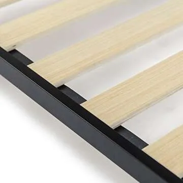 ZINUS Deepak Easy Assembly Wood Slat 1.6 Inch Bunkie Board, Bed Slat Replacement, King