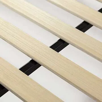 ZINUS Deepak Easy Assembly Wood Slat 1.6 Inch Bunkie Board, Bed Slat Replacement, King