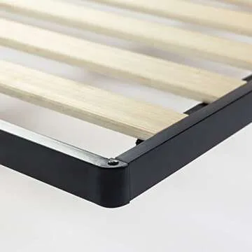 ZINUS Deepak Easy Assembly Wood Slat 1.6 Inch Bunkie Board, Bed Slat Replacement, King