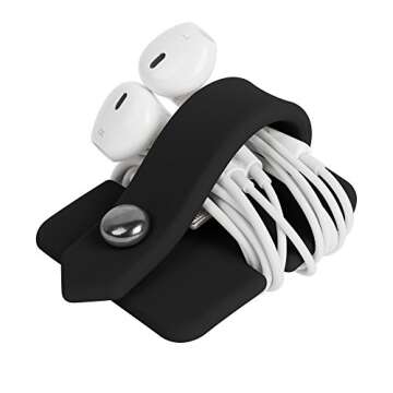 ELFRhino Earbuds Organizer - Tangle-Free Cable Winder