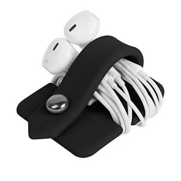 ELFRhino Earbuds Organizer - Tangle-Free Cable Winder
