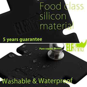 ELFRhino Earbuds Organizer - Tangle-Free Cable Winder