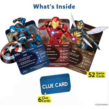 Skillmatics Marvel Guess in 10 Card Game