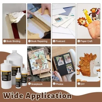 Lineco Acid-Free Neutral pH Adhesive for Bookbinding and Crafts