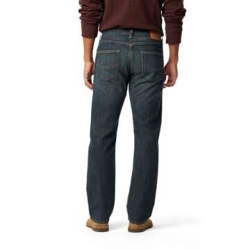 Levi Strauss Signature Gold Men's Regular Fit Flex Jeans, Westwood, 34W x 34L