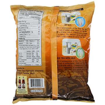 Thai Iced Tea Traditional Restaurant Style,16 oz (1LB.)