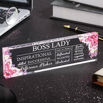 Boss Lady Gifts for Women with Inspirational Quotes