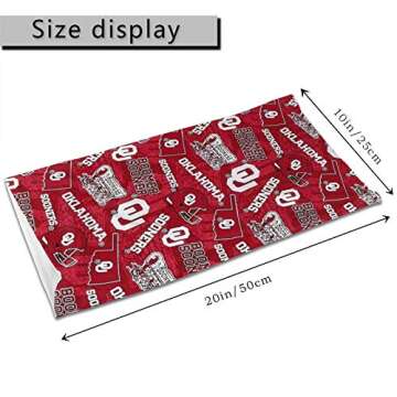 University Team Logo Sun UV Protection Face Mask Neck Gaiter Scarf Balaclava for Outdoor