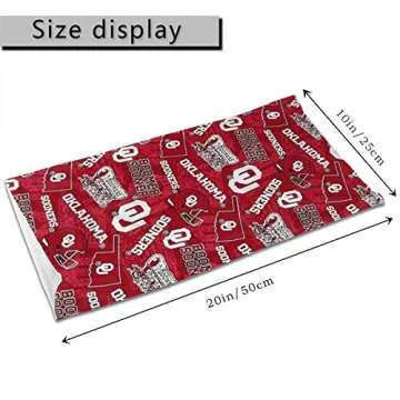 University Team Logo Sun UV Protection Face Mask Neck Gaiter Scarf Balaclava for Outdoor