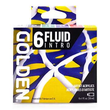 Fluid Acrylics by GOLDEN Intro Set for Artists