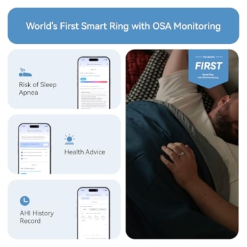 RingConn Gen 2 Smart Ring: Sleep Apnea Monitoring & Health Tracker