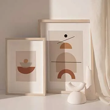 Boho Color Art Prints Set - Unique Minimalist Decor