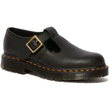 Dr. Martens Polley Women's Black Mary Janes with Comfort