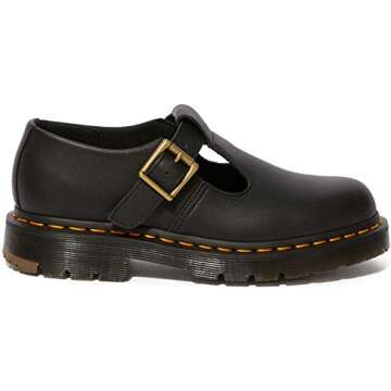 Dr. Martens Polley Women's Black Mary Janes with Comfort