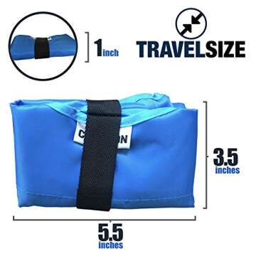 Cruise On Collapsible Travel Tote - Lightweight & Waterproof