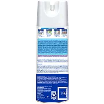 Lysol Disinfectant Spray, Sanitizing and Antibacterial Spray, For Disinfecting and Deodorizing, Cris...