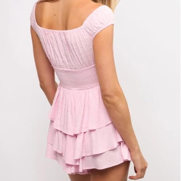 LouVasabuce Women’s Y2K Mini Dress Soft Stylish Summer-Ready