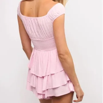 LouVasabuce Women’s Y2K Mini Dress Soft Stylish Summer-Ready