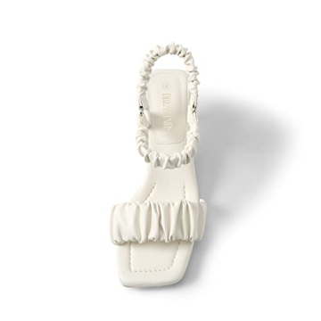 DREAM PAIRS Kitten Heels Sandals for Women - Cute & Comfy