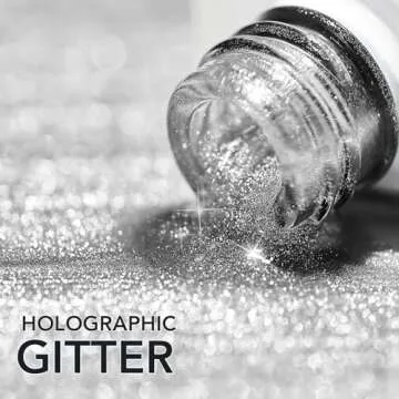 GAOY Glitter Cat Eye Gel Polish Set - 6 Colors Included