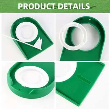 Adjustable Mini Golf Putter Set with 8 Golf Balls, Two Way Golf Putters for Men Women Right/Left Handed, Mini Club Set Golf Gifts for Kids, Teens, Adults