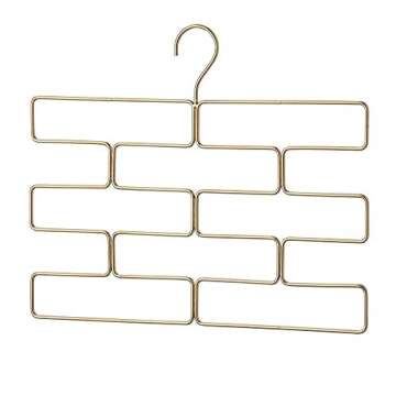 Stylish mDesign Closet Rod Organizer for Scarves and Clothes