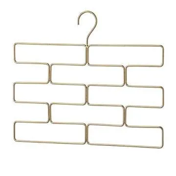 Stylish mDesign Closet Rod Organizer for Scarves and Clothes