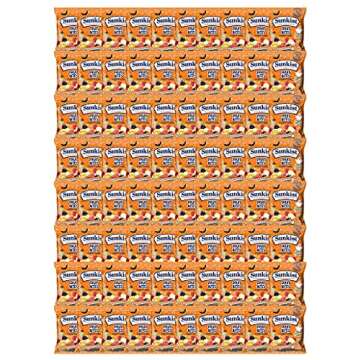 Eva's Gift Universe Halloween Basket Filler Fruit Snacks Mixed Bulk Pack 0.8 oz Individual Single Serve Bags 80 Pouches (1 Pack)