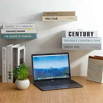 Sturdy Jetec 6 Floating Wall Shelves for Stylish Decor