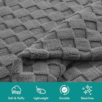 Kaisa Soft Throw Blanket - Premium Cozy Fleece Blanket