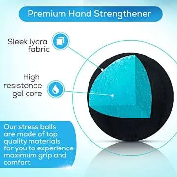 Stress Relief & Grip Strength Training Balls for Adults