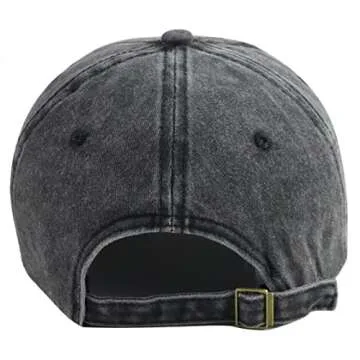 60th Birthday Decorations for Men Women, Funny Vintage 1965 Birthday Gifts for Her, Adjustable Cotton Embroidery 60 Years Party Supplies Baseball Cap for Dad Mom Grandpa Grandma Friend