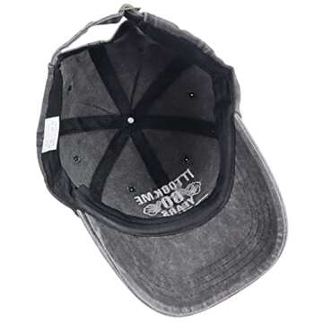 60th Birthday Decorations for Men Women, Funny Vintage 1965 Birthday Gifts for Her, Adjustable Cotton Embroidery 60 Years Party Supplies Baseball Cap for Dad Mom Grandpa Grandma Friend