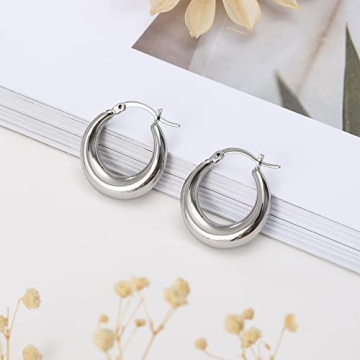 Small Chunky Gold Hoop Earrings for Every Occasion