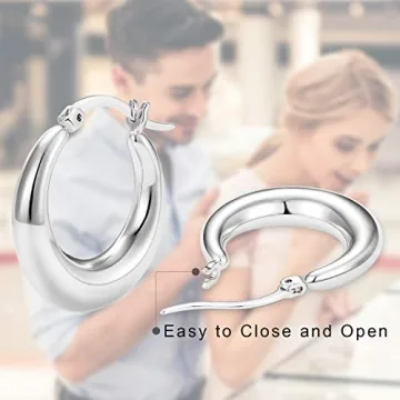 Small Chunky Gold Hoop Earrings for Every Occasion