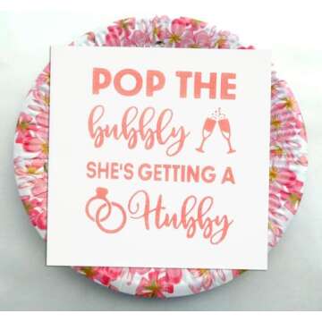 Chic Rose Gold Bachelorette Napkins for Bridal Events