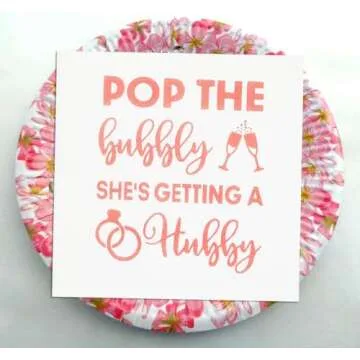 Chic Rose Gold Bachelorette Napkins for Bridal Events