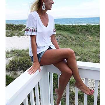 Fashion Cute DIY Handmade Beaded Statement Earrings for Women, Funny Elements for Flamingo, Parrot, Ice Cream, Snake and Green Leaf(Teardrop Beaded)