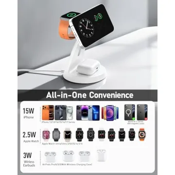 Wireless 3 in 1 Charging Station for iPhone & more