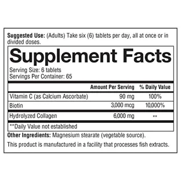 youtheory Collagen Advanced Formula for Skin and Hair