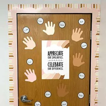 CTP Multicultural Hands Cut-Outs for Classroom Diversity