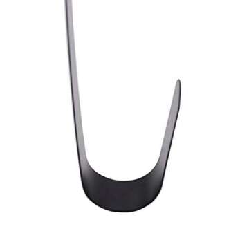 Sattiyrch 15" Wreath Hanger for Front Door,Metal Over The Door Single Hook