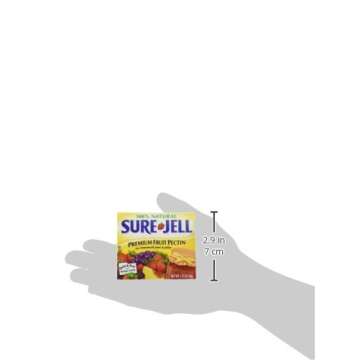 Sure Jell Premium Fruit Pectin For Homemade Jams And Jellies, 100% Natural, 1.75 Ounce (Pack of 2)