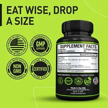 Effective Green Tea Fat Burner Supplement for Weight Loss