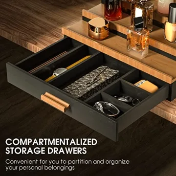 Sephyroth Wooden Cologne Organizer - 3 Tier Display