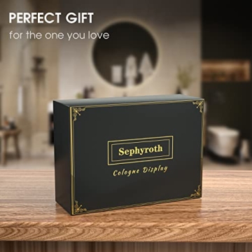 Sephyroth Wooden Cologne Organizer - 3 Tier Display